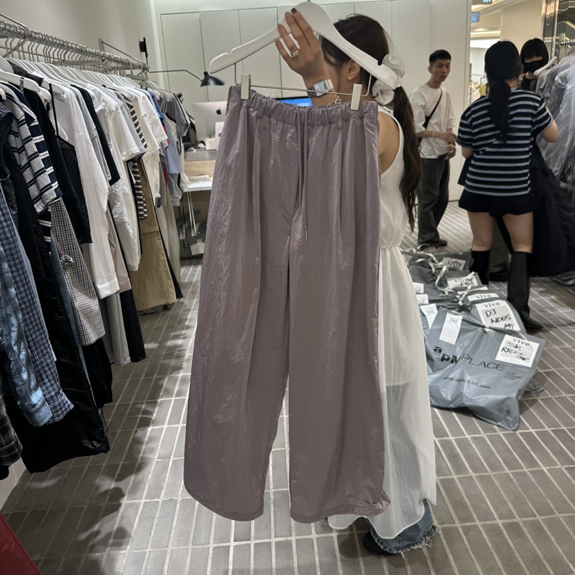 VIVE韓國直郵㊣東大門實拍女裝新品人氣25春夏推薦時尚休閑褲VIVE休閑褲圖色1