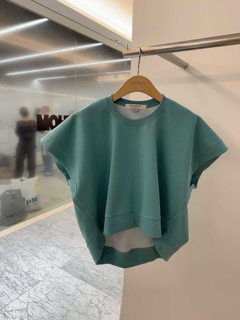 DE VENTI直郵韓國代購㊣女裝新品時尚人氣25春夏推薦休閑T恤DE VENTIT恤圖色2
