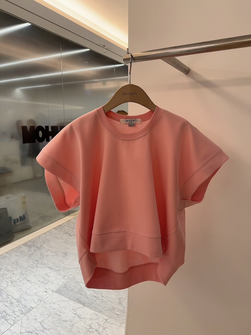 DE VENTI直郵韓國代購㊣女裝新品時尚人氣25春夏推薦休閑T恤DE VENTIT恤圖色3