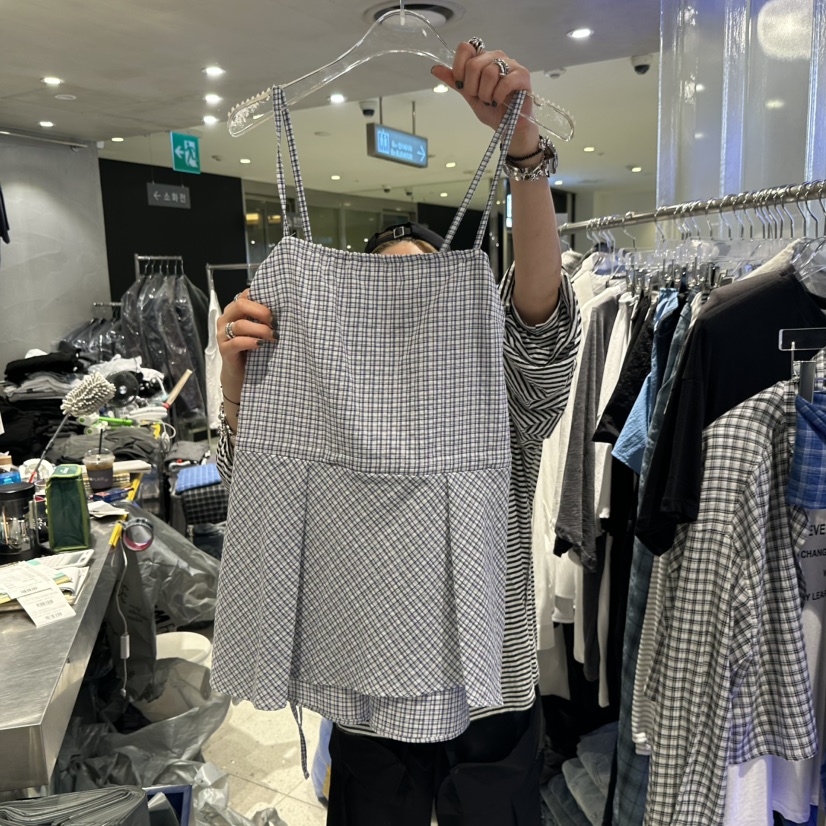 HERTZ-P韓國直郵㊣女裝新款25春夏熱賣人氣時尚休閑吊帶背心HERTZ-P吊帶/背心