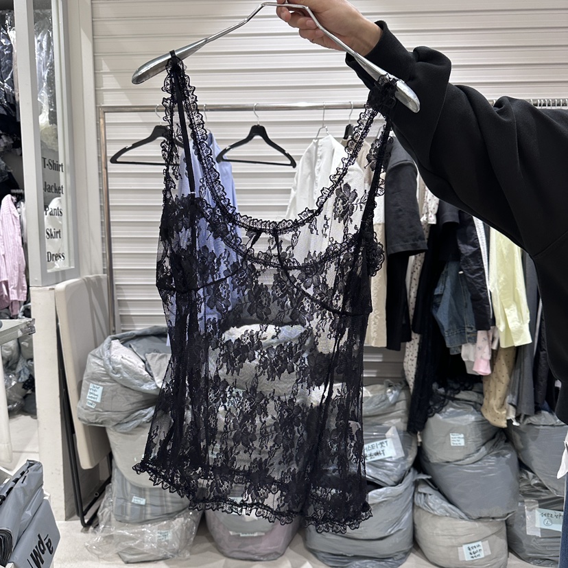 BRICKLANE韓國㊣直郵東大門代購女裝新品休閑人氣熱賣吊帶背心BRICKLANE吊帶/背心圖色2