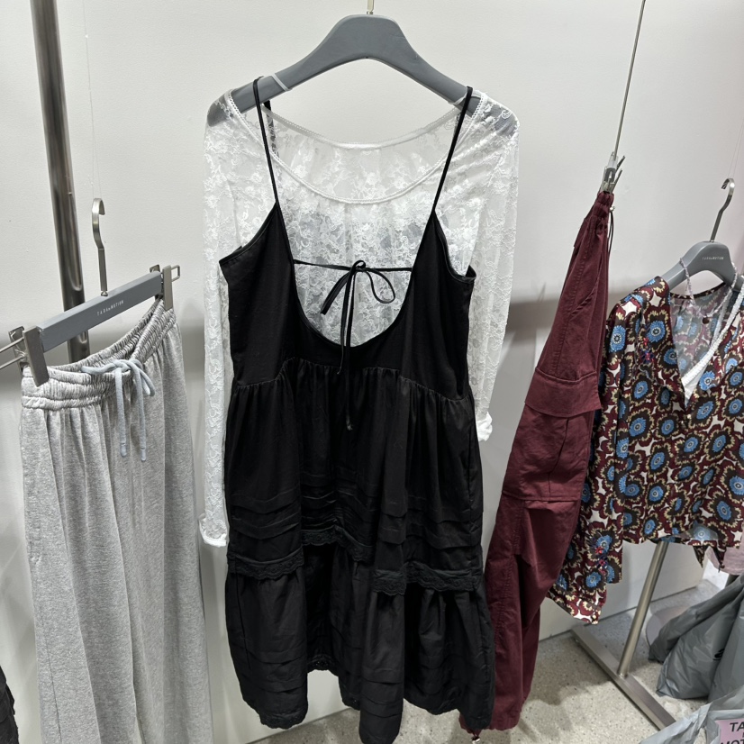 TARABY MOTION韓國直郵㊣女裝新品熱賣25春夏休閑時尚連衣裙TARABY MOTION連衣裙