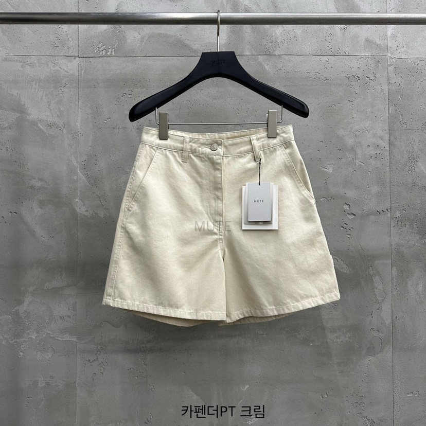 MUTE-P直郵韓國代購㊣女裝新品人氣25春夏休閑熱賣時尚短褲MUTE短褲圖色2