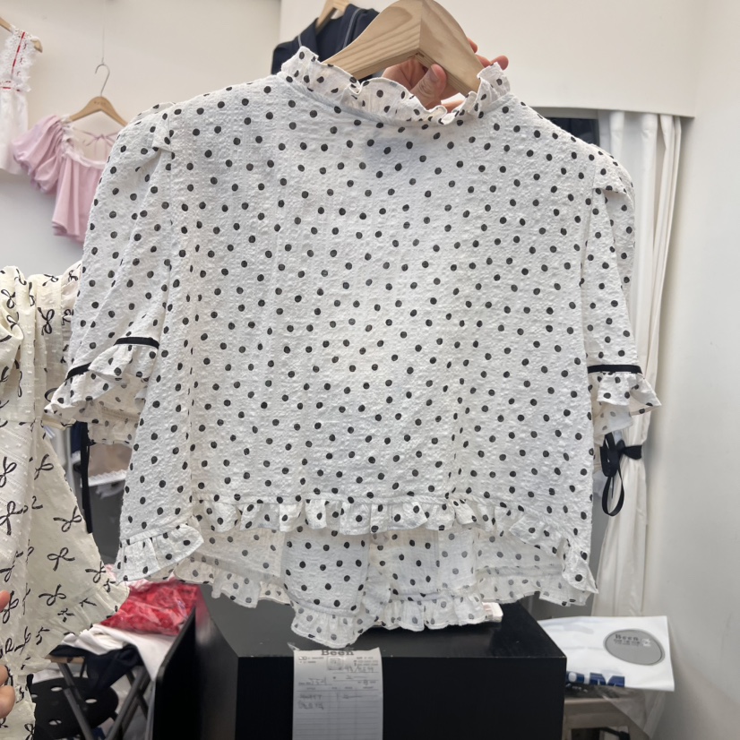 BEEN-A韓國㊣直郵東大門代購女裝新品人氣熱賣25春夏襯衫蕾絲衫BEEN-A襯衫/蕾絲衫