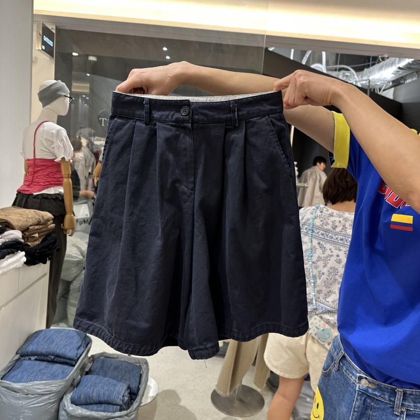 SUNDER MARKET韓國㊣直郵東大門代購女裝新品時尚推薦短褲SUNDER MARKET短褲圖色3