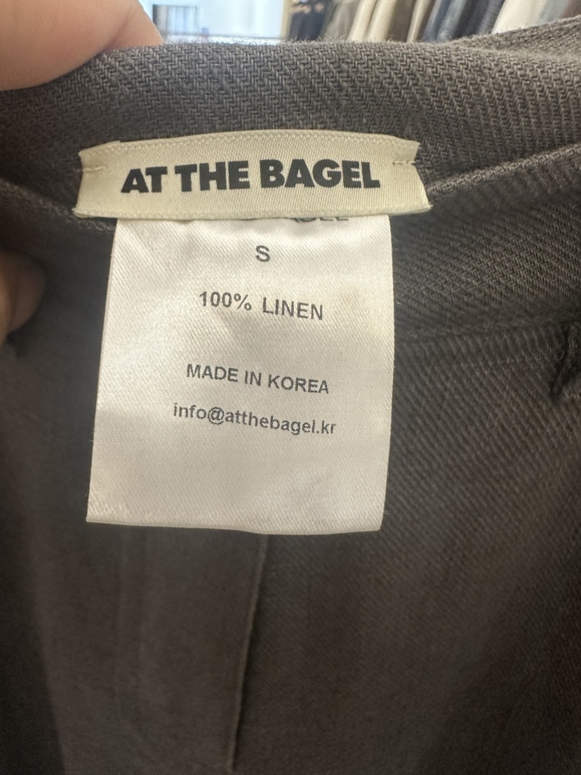 AT THE BAGEL直郵韓國代購㊣女裝新品人氣熱賣25春夏休閑褲AT THE BAGEL休閑褲
