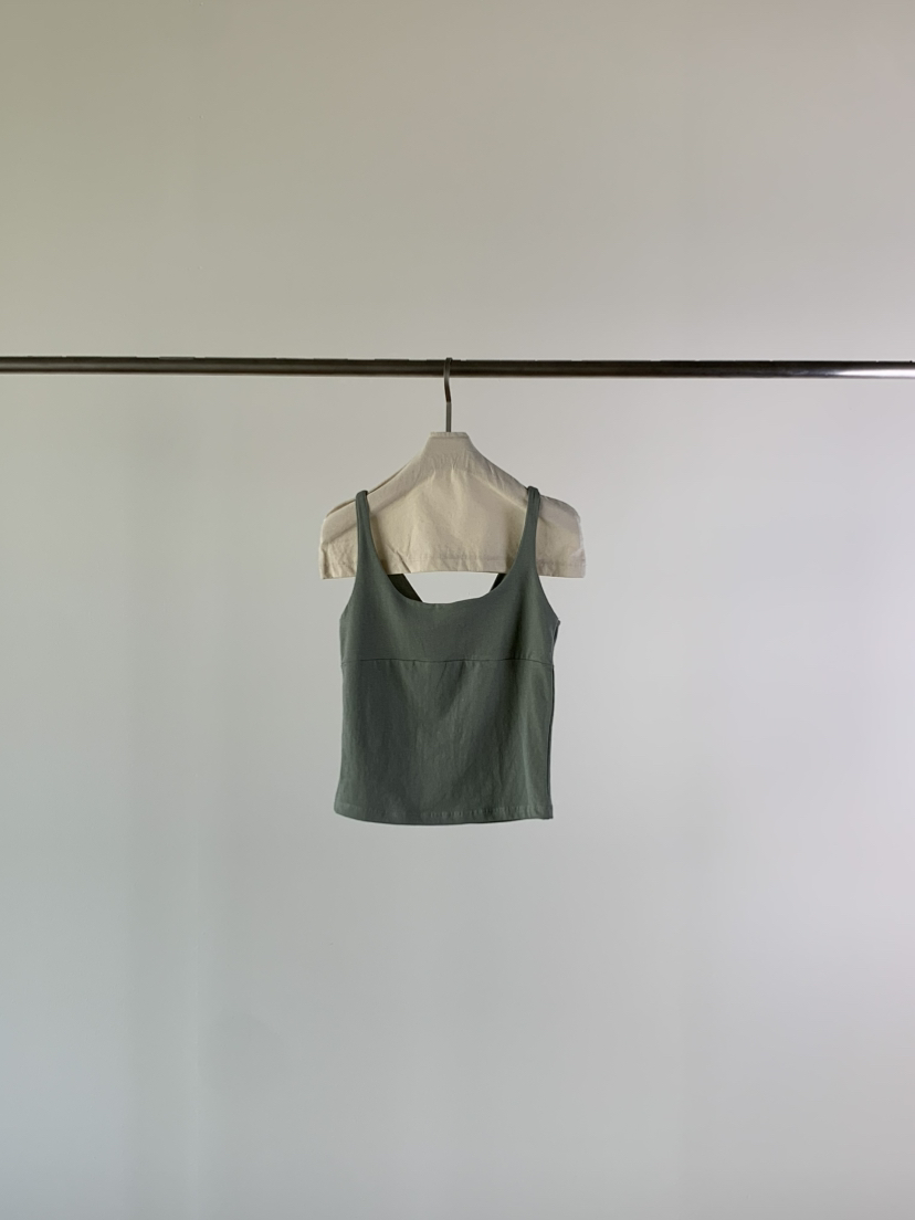 ONE MONE直郵韓國代購㊣女裝新品時尚25春夏人氣推薦吊帶背心ONE MONE吊帶/背心