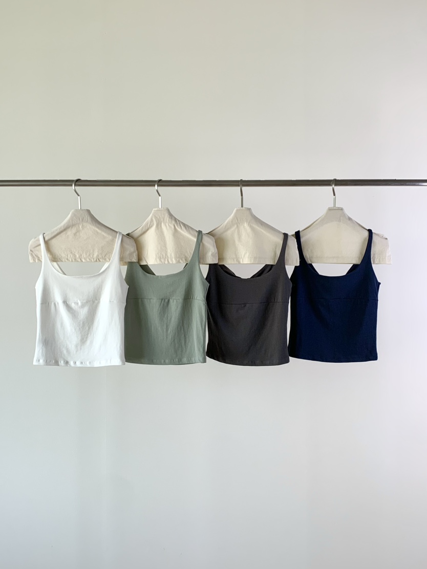 ONE MONE直郵韓國代購㊣女裝新品時尚25春夏人氣推薦吊帶背心ONE MONE吊帶/背心