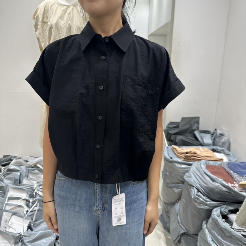 URBANSTORY/REMAKING韓國直郵㊣東大門實拍女裝新品25春夏襯衫蕾絲衫Remaking/URBANSTORY襯衫/蕾絲衫圖色3