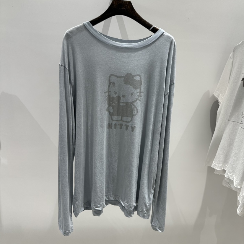 JANE BIRKIN韓國直郵㊣女裝新款人氣推薦25春夏熱賣長袖T恤JANE BIRKIN設計師品牌長袖T恤圖色2
