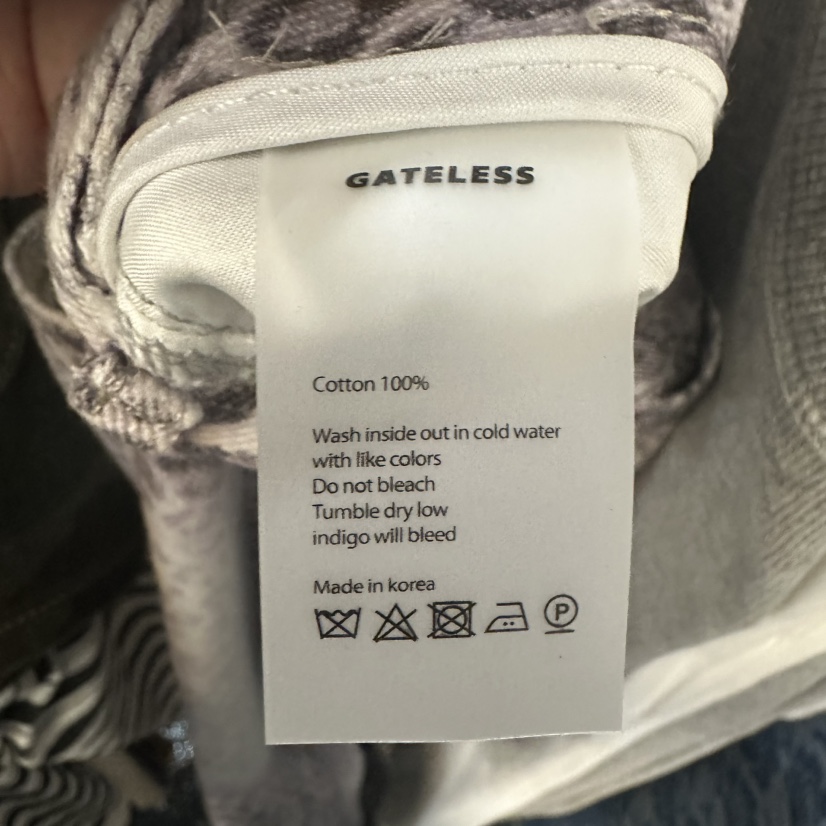 GATELESS韓國直郵㊣女裝新品休閑熱賣推薦時尚25春夏休閑褲GATELESS休閑褲