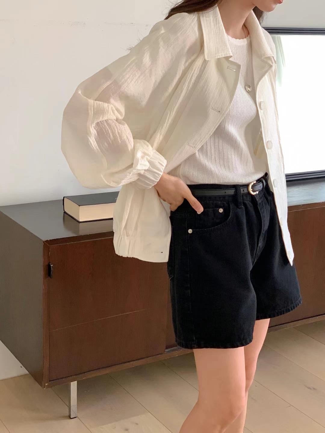 BABY SALON韓國直郵㊣東大門實拍女裝新款時尚熱賣人氣夾克BABY SALON夾克