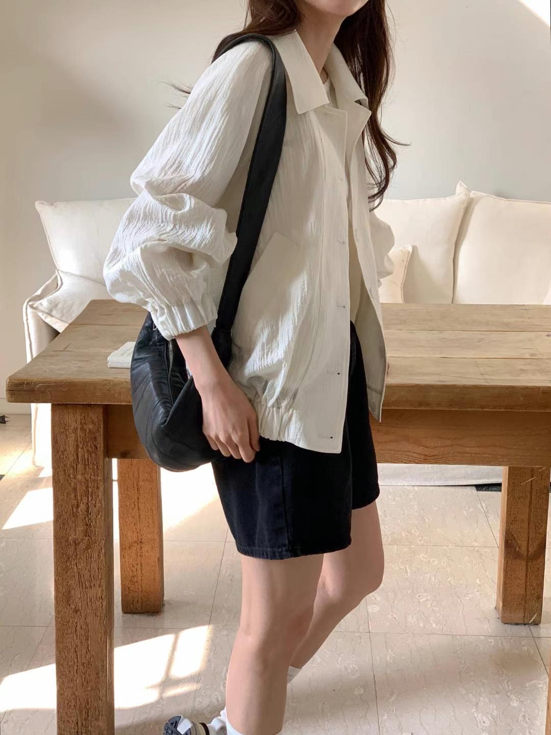 BABY SALON韓國直郵㊣東大門實拍女裝新款時尚熱賣人氣夾克BABY SALON夾克