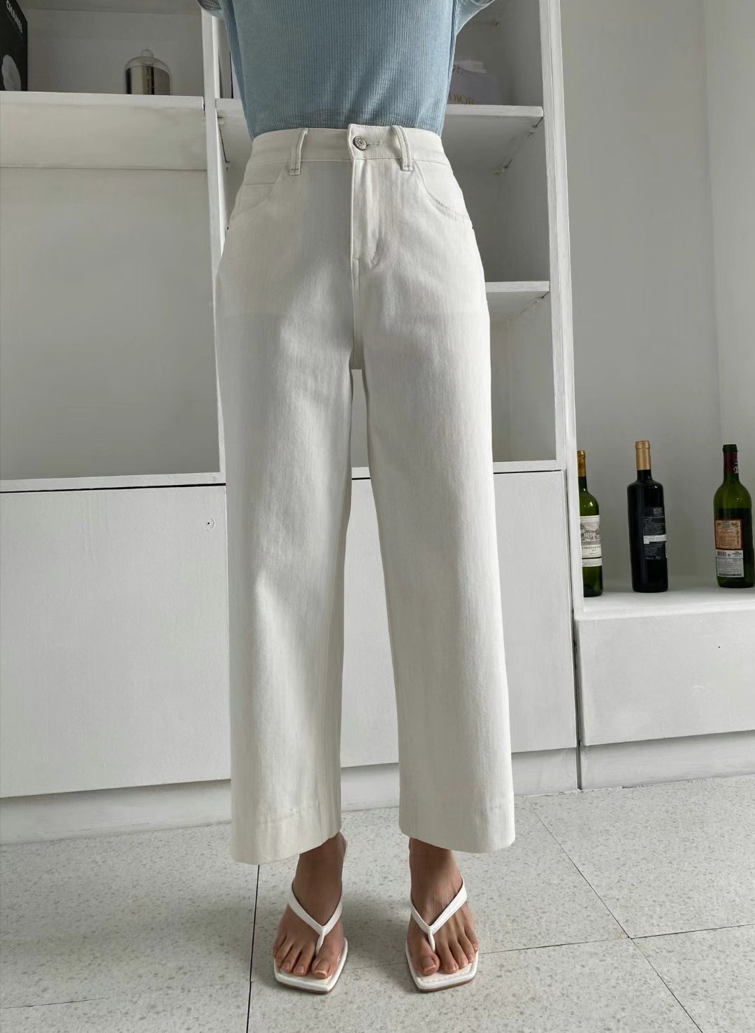 MARFA-말파-T直郵韓國代購㊣女裝新品休閑25春夏熱賣牛仔褲MARFA-T牛仔褲