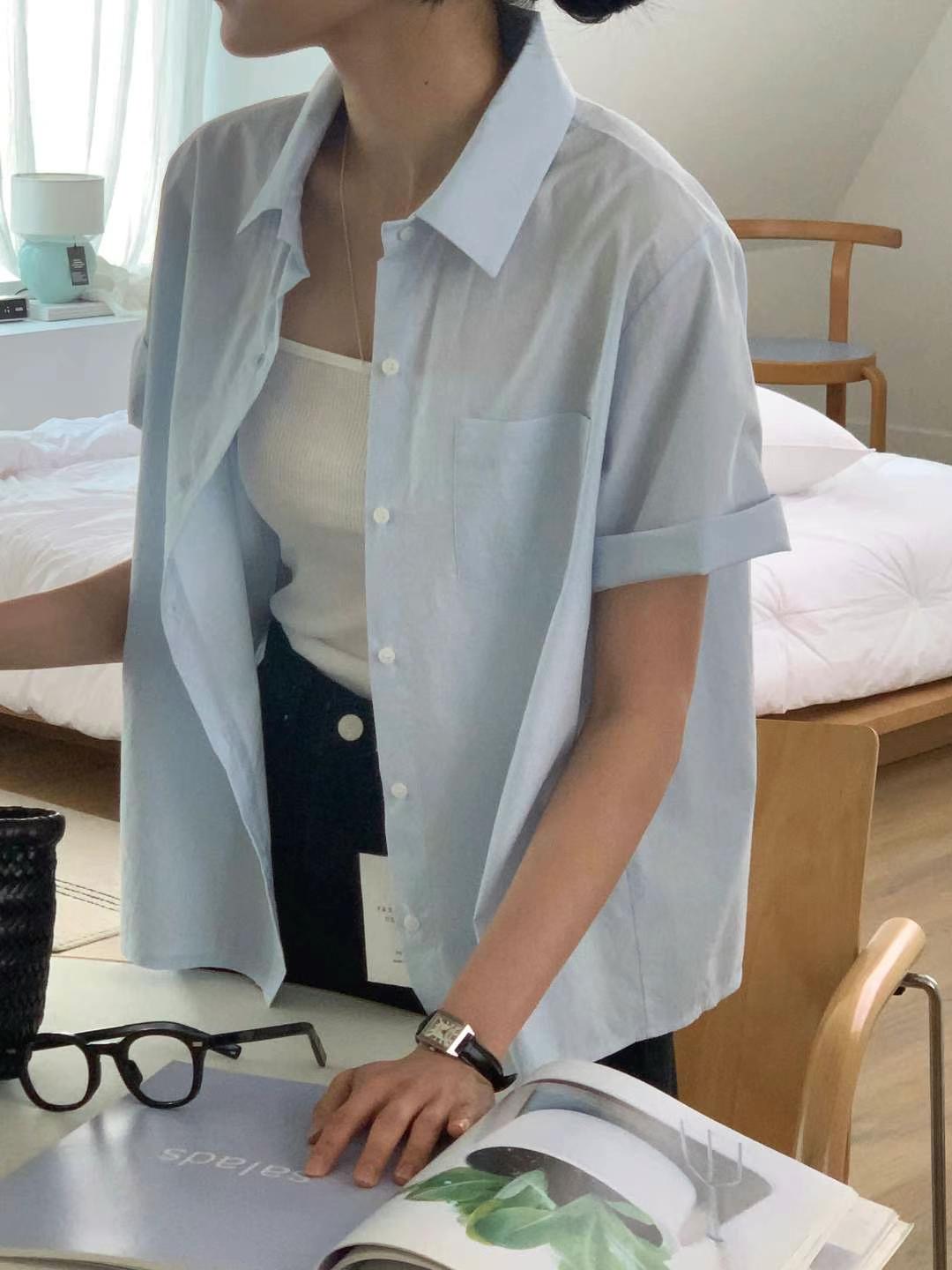 IVORY韓國直郵㊣女裝新品推薦熱賣時尚25春夏人氣襯衫蕾絲衫IVORY襯衫/蕾絲衫圖色5