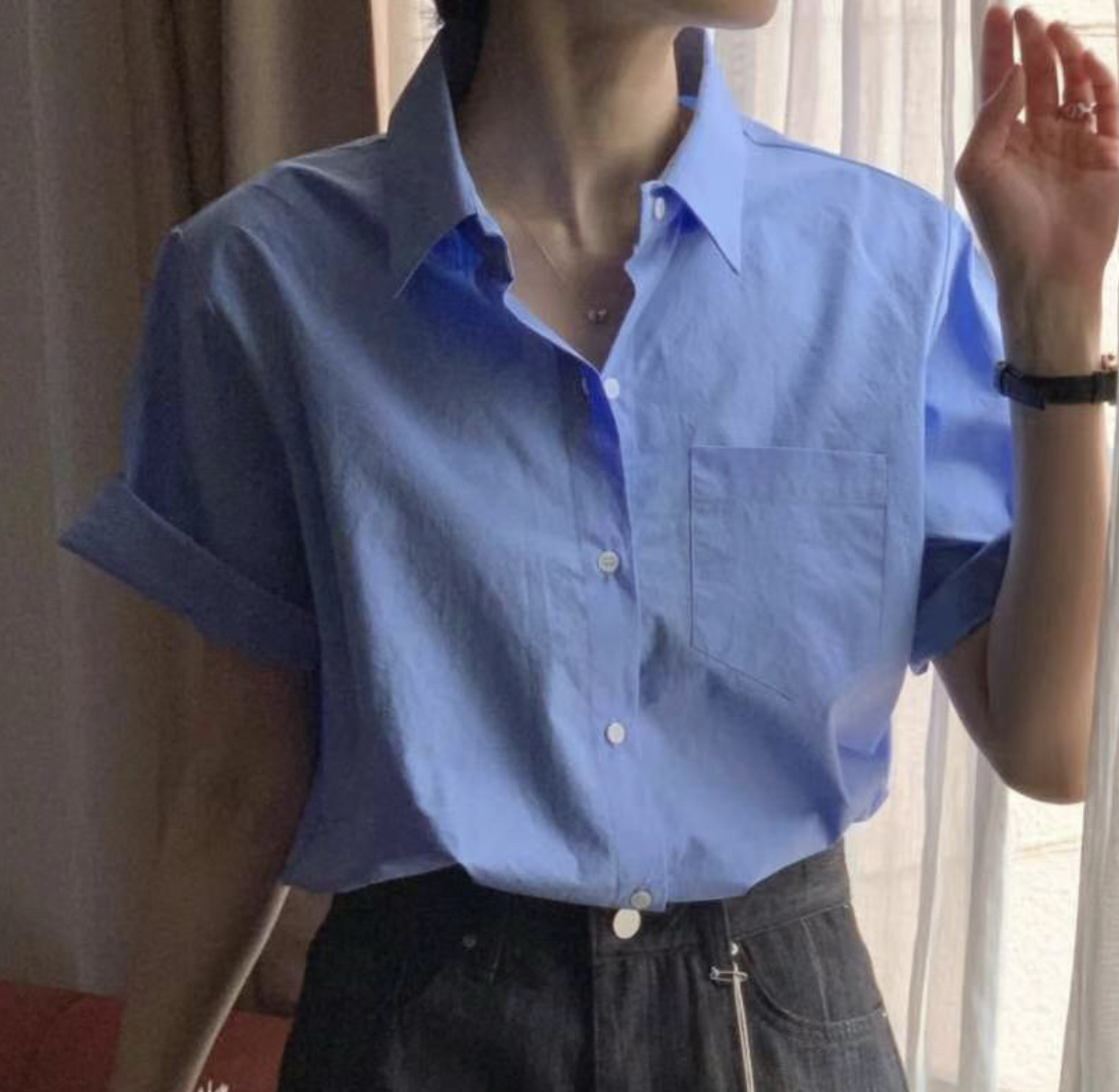 IVORY韓國直郵㊣女裝新品推薦熱賣時尚25春夏人氣襯衫蕾絲衫IVORY襯衫/蕾絲衫圖色6
