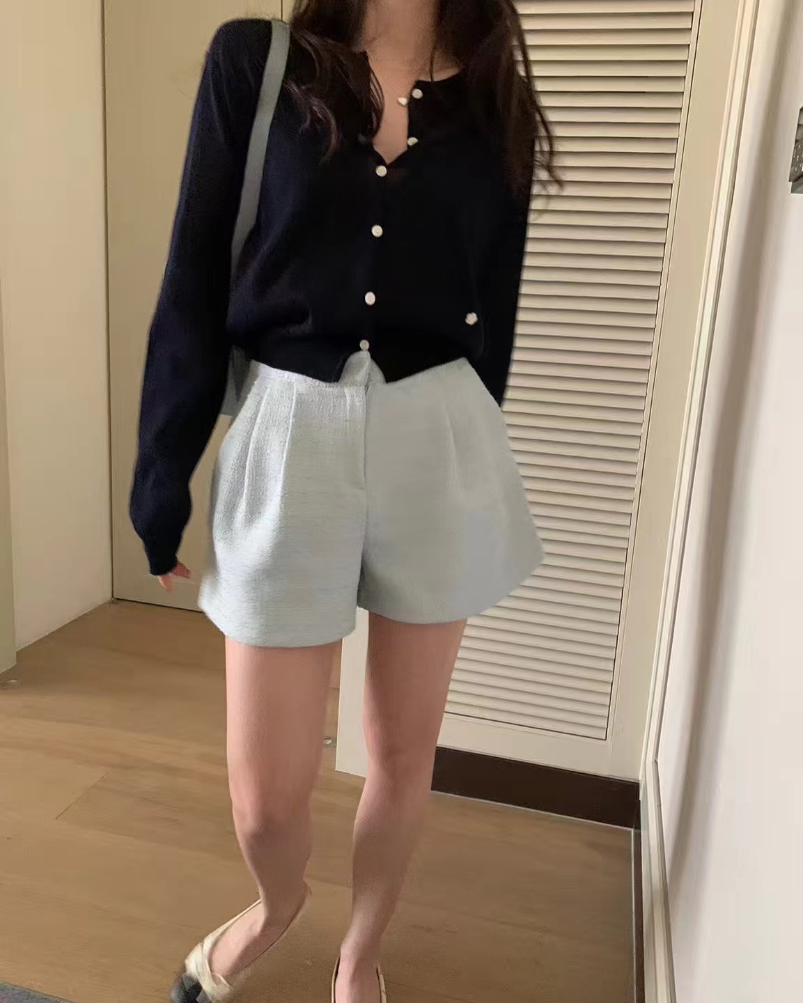 PYT-ot韓國㊣直郵東大門代購女裝新品休閑推薦熱賣短褲花呢pretty young thing短褲