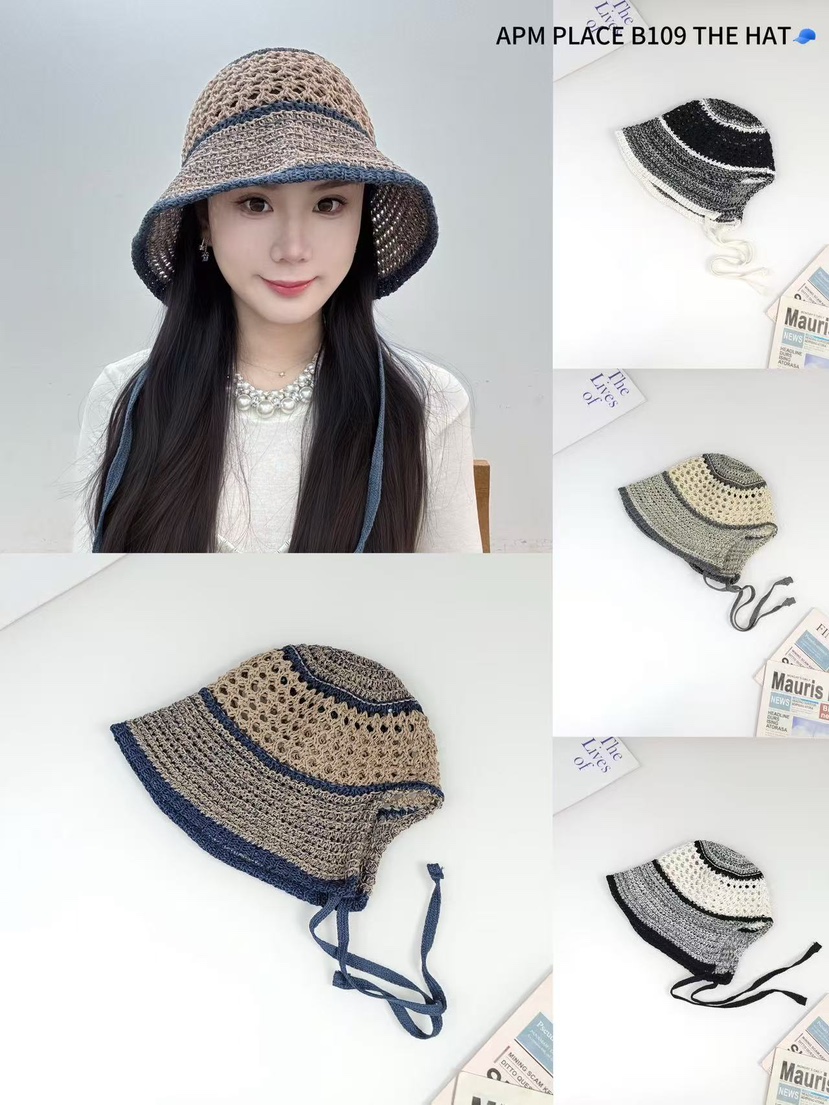 THE HAT-P韓國直郵女裝新款25春夏熱賣推薦時尚帽子漁夫帽THE HAT帽子