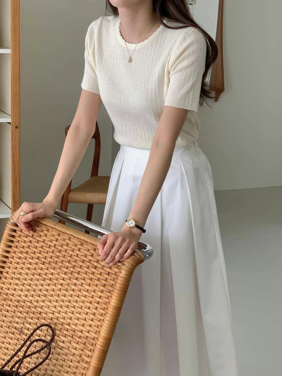 BABY SALON東大門直郵女裝新品時尚熱賣25春夏人氣推薦針織衫BABY SALON針織衫