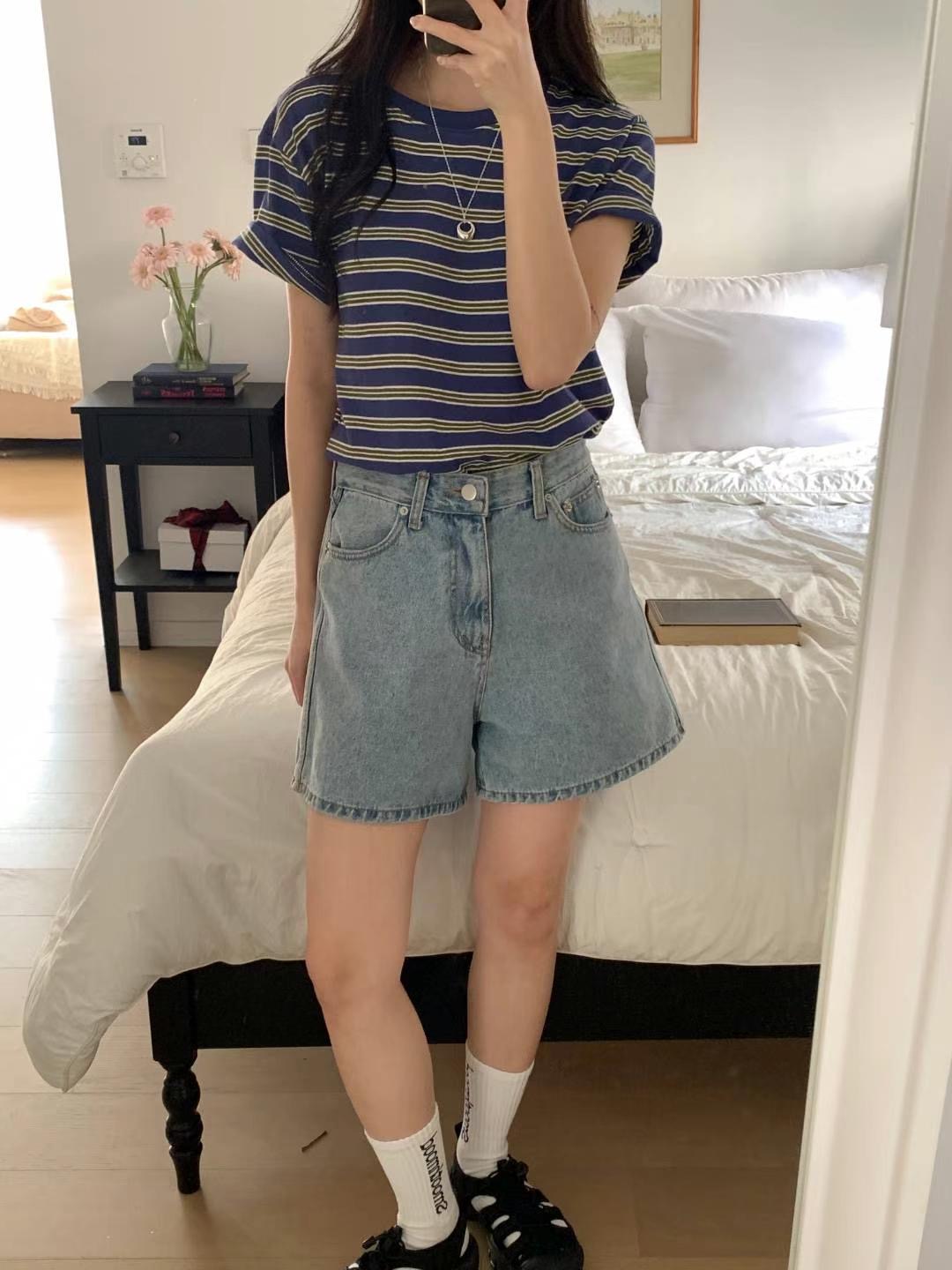 BABY SALON韓國直郵女裝新品真品熱賣職業休閑25春夏時尚T恤BABY SALONT恤