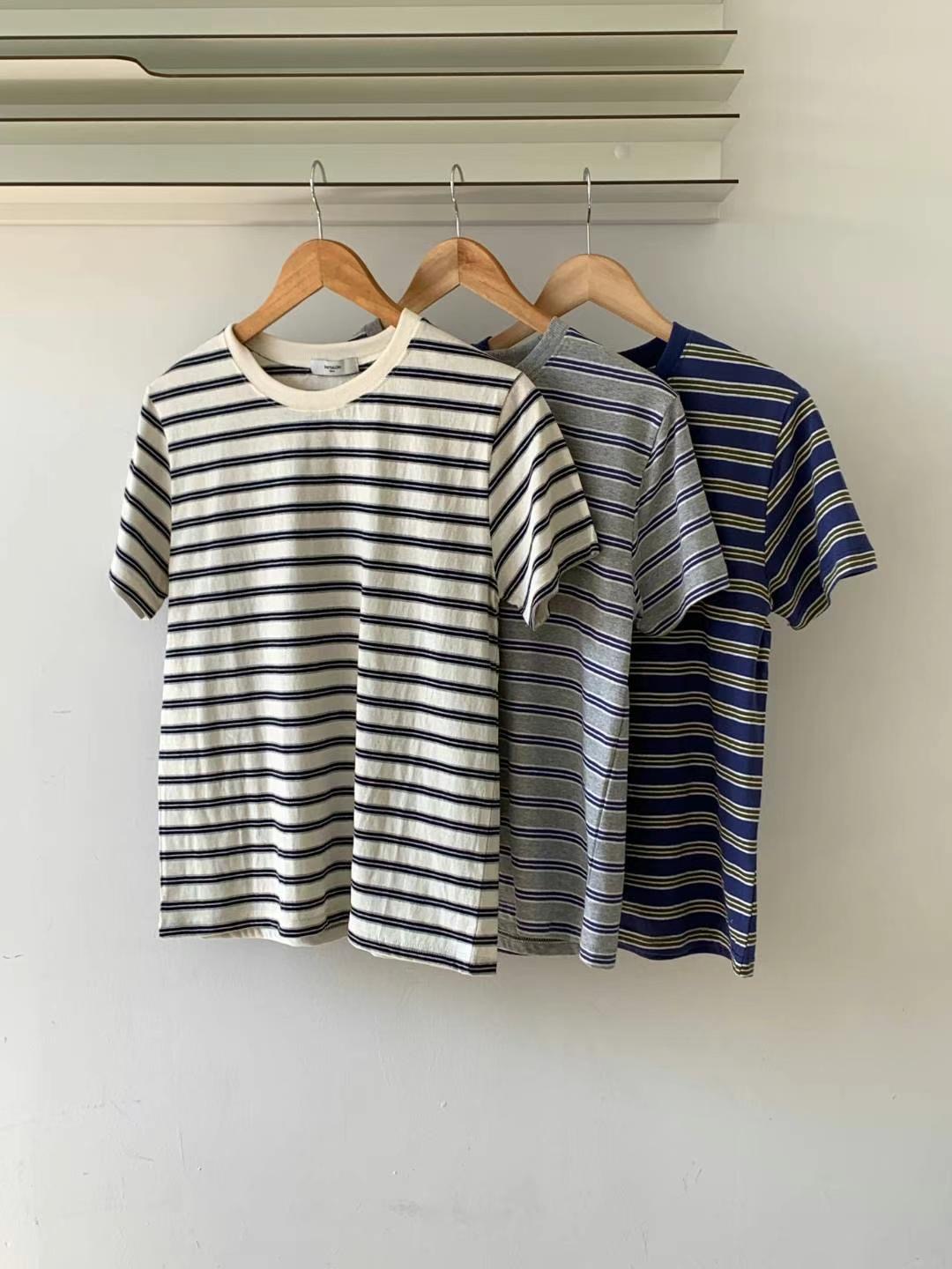 BABY SALON韓國直郵女裝新品真品熱賣職業休閑25春夏時尚T恤BABY SALONT恤圖色2左二色