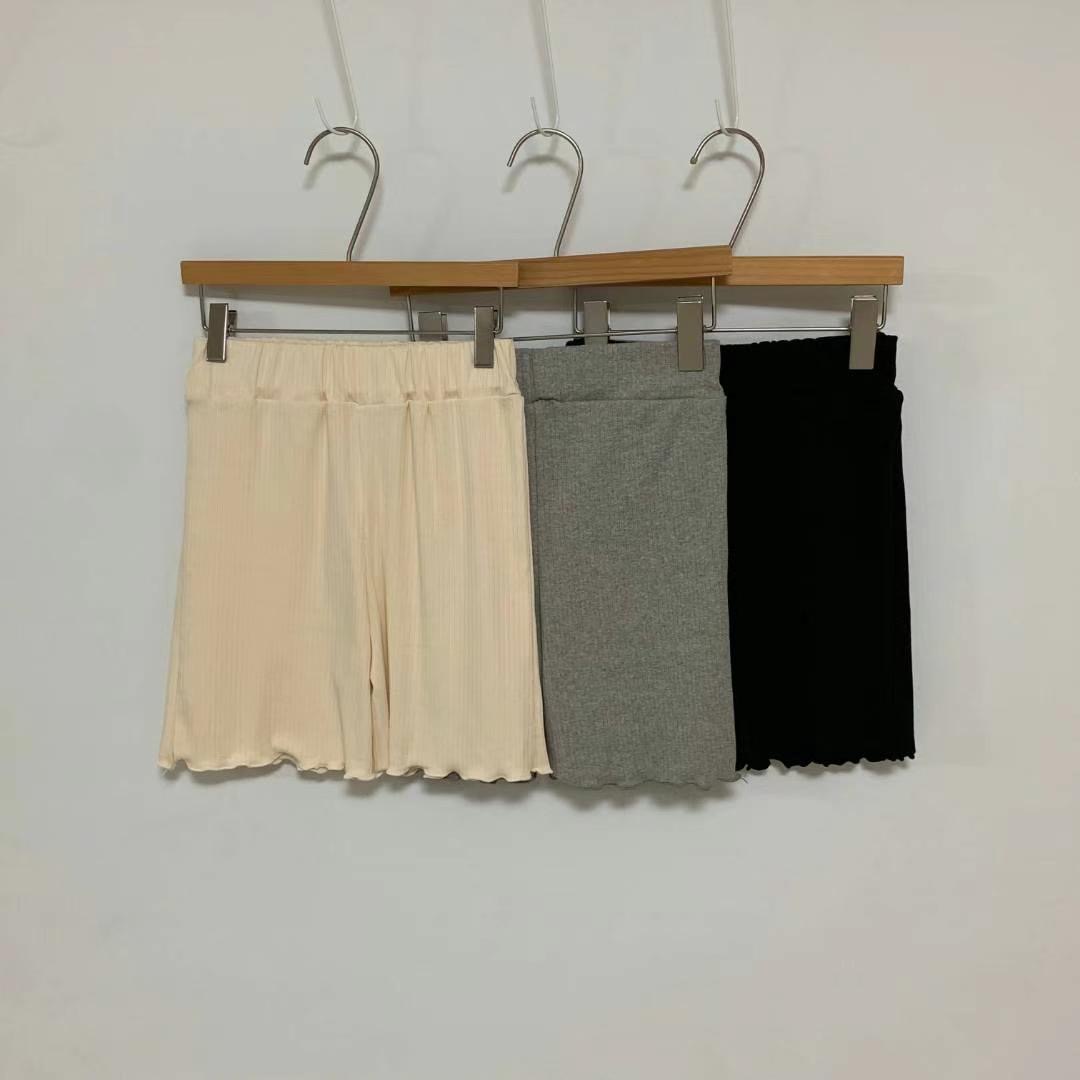 BABY SALON韓國直郵女士新款休閑時尚25春夏職業真品推薦短褲BABY SALON短褲圖色3左三色