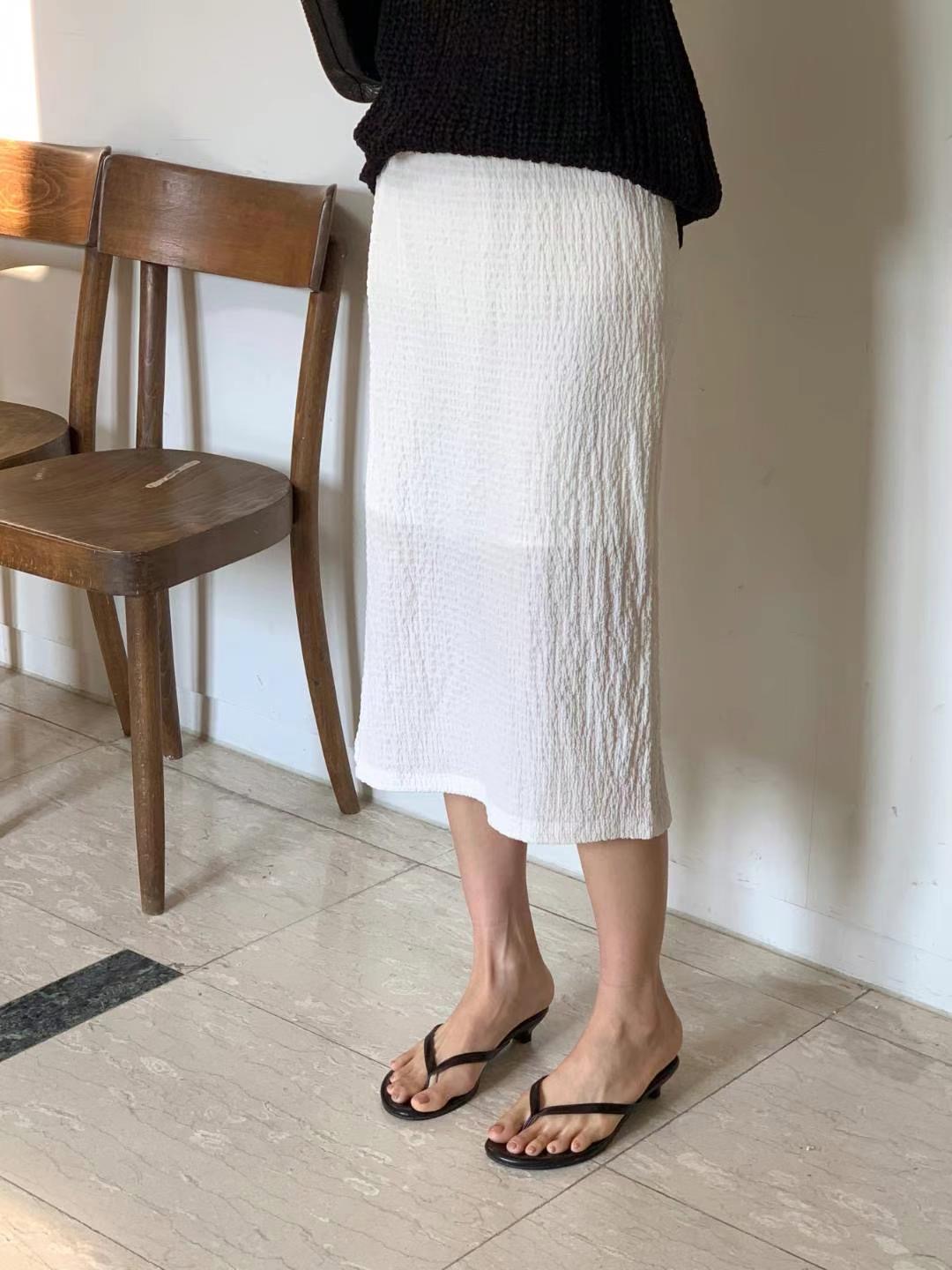 BABY SALON東大門實拍女裝新品熱賣休閑時尚25春夏人氣長裙BABY SALON長裙圖色1