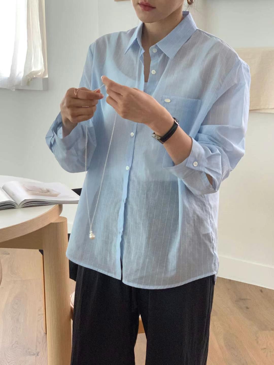 IVORY東大門代購女裝新款熱賣25春夏職業人氣推薦襯衫蕾絲衫IVORY襯衫/蕾絲衫