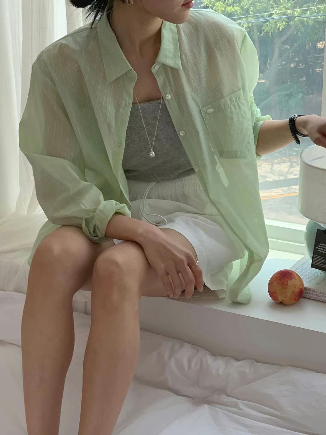 IVORY東大門代購女裝新款熱賣25春夏職業人氣推薦襯衫蕾絲衫IVORY襯衫/蕾絲衫