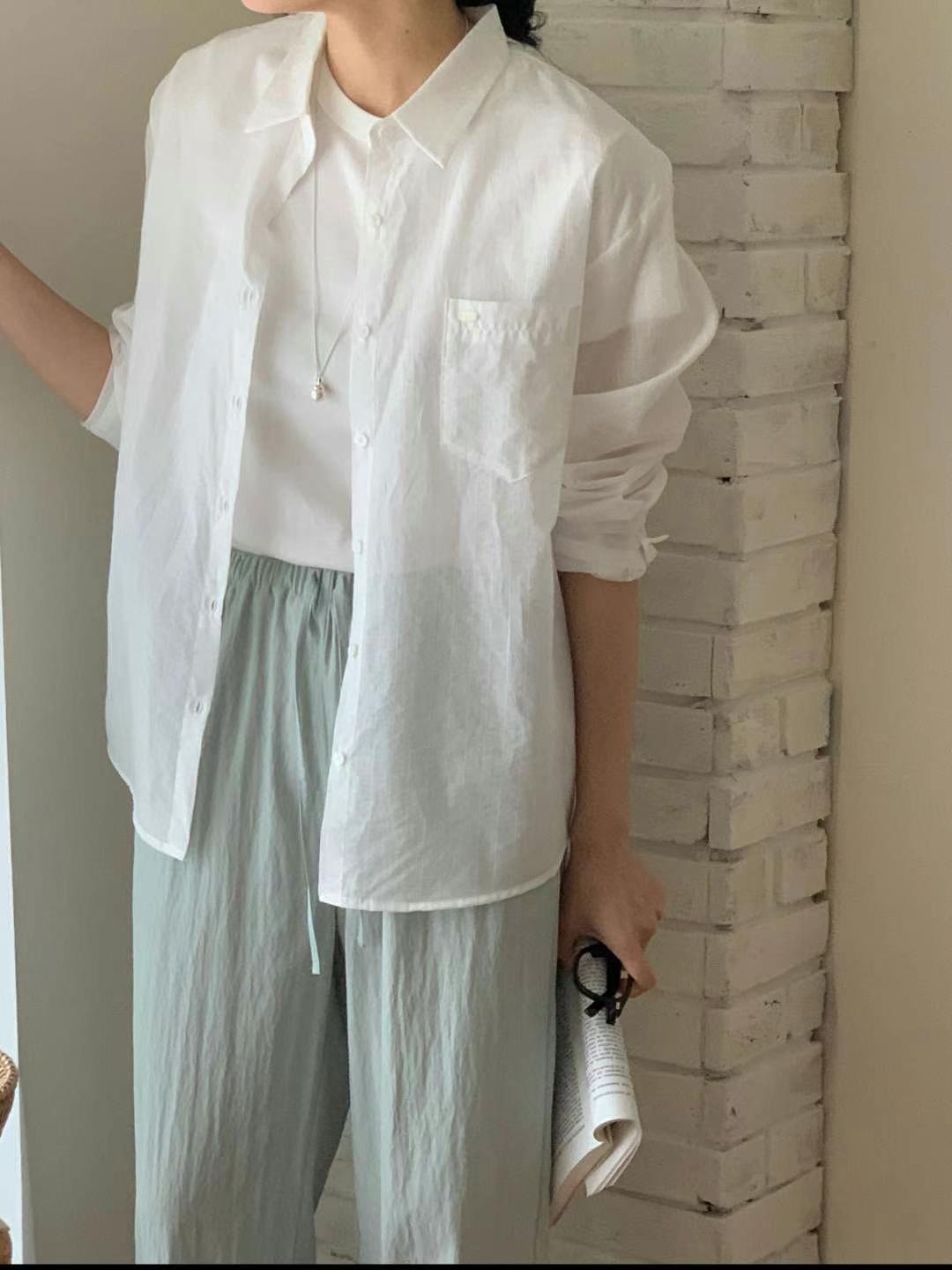 IVORY東大門代購女裝新款熱賣25春夏職業人氣推薦襯衫蕾絲衫IVORY襯衫/蕾絲衫