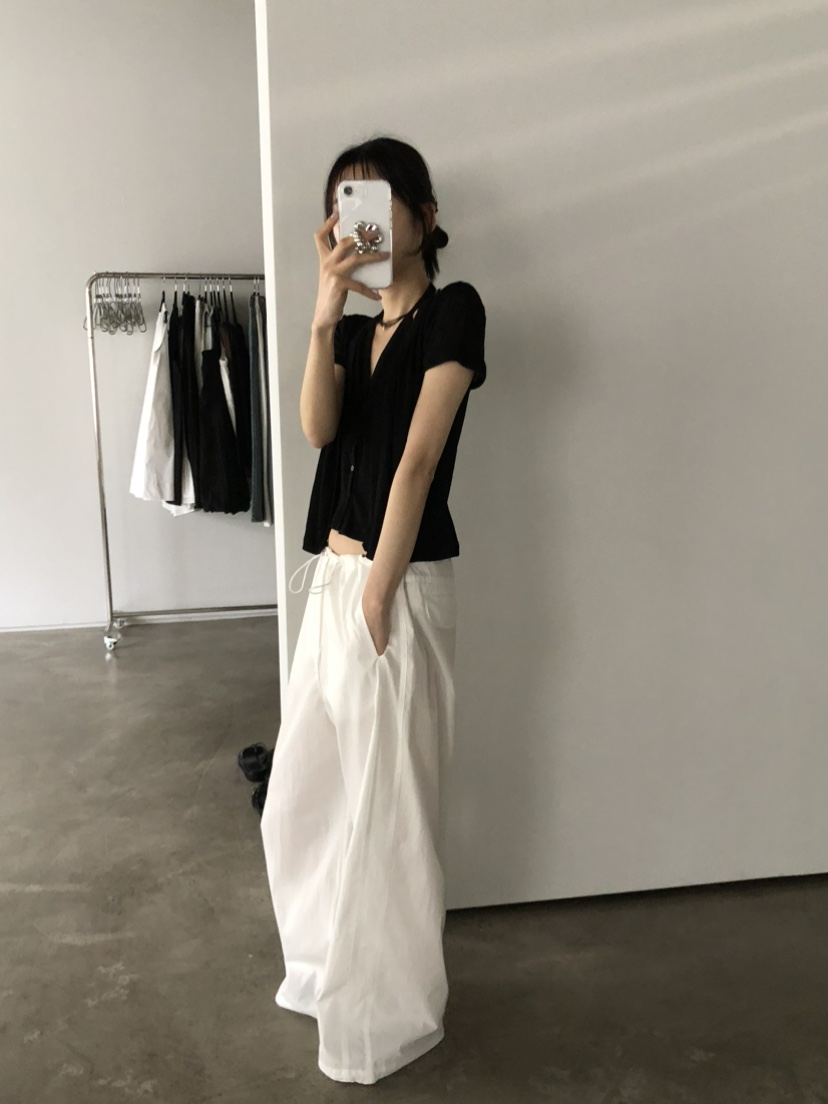 FOSET韓國代購女士新品人氣25春夏職業時尚推薦熱賣休閑休閑褲FOSET休閑褲
