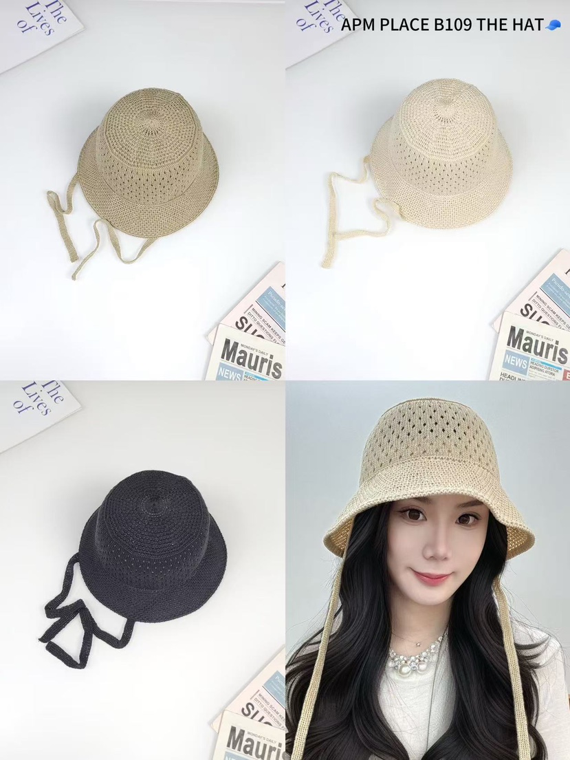 THE HAT-P韓國代購女裝新品職業人氣25春夏熱賣時尚休閑帽子THE HAT帽子