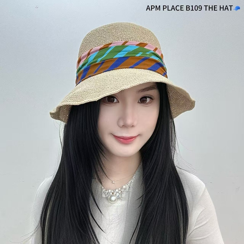 THE HAT-P韓國直郵女裝新品25春夏熱賣推薦休閑帽子漁夫帽THE HAT帽子