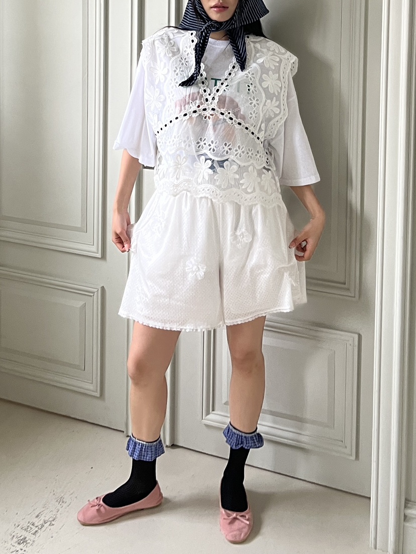 MAISONDEGLORY韓國㊣直郵東大門代購女裝新款時尚25春夏短褲MAISON DE GLORY短褲