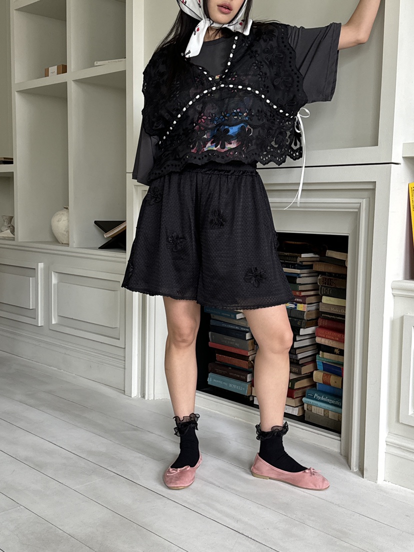 MAISONDEGLORY韓國㊣直郵東大門代購女裝新款時尚25春夏短褲MAISON DE GLORY短褲