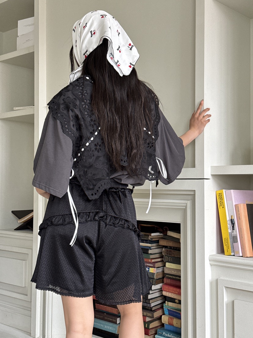 MAISONDEGLORY韓國㊣直郵東大門代購女裝新款時尚25春夏短褲MAISON DE GLORY短褲