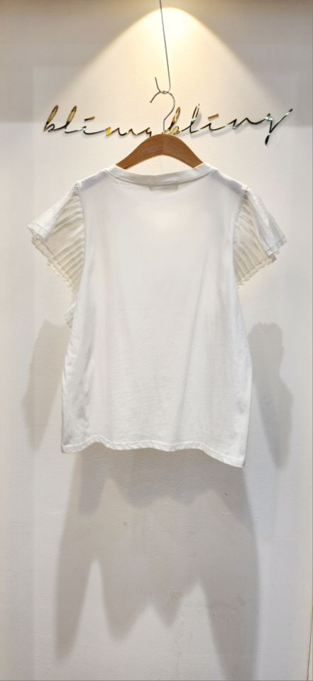 BLING BLING-S韓國㊣直郵東大門代購女裝新品25春夏休閑T恤BLING BLING-ST恤