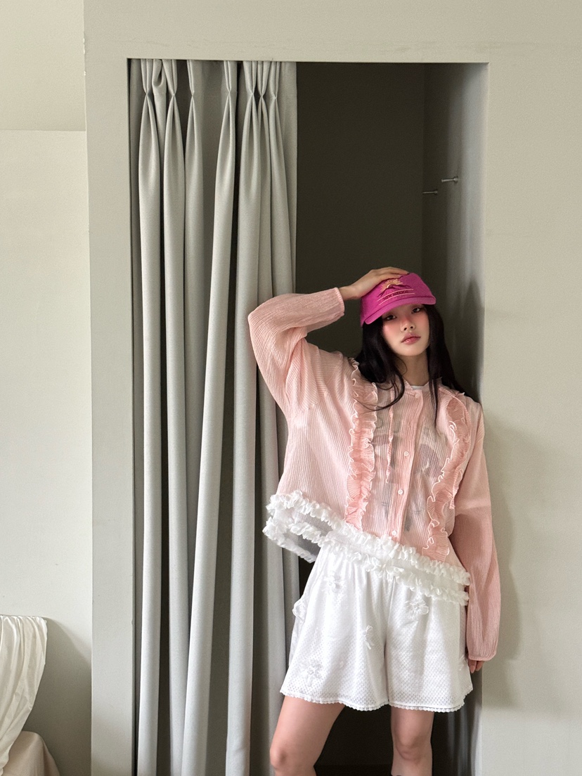 MAISONDEGLORY韓國㊣直郵東大門代購女裝新款時尚夾克條紋連帽MAISON DE GLORY夾克