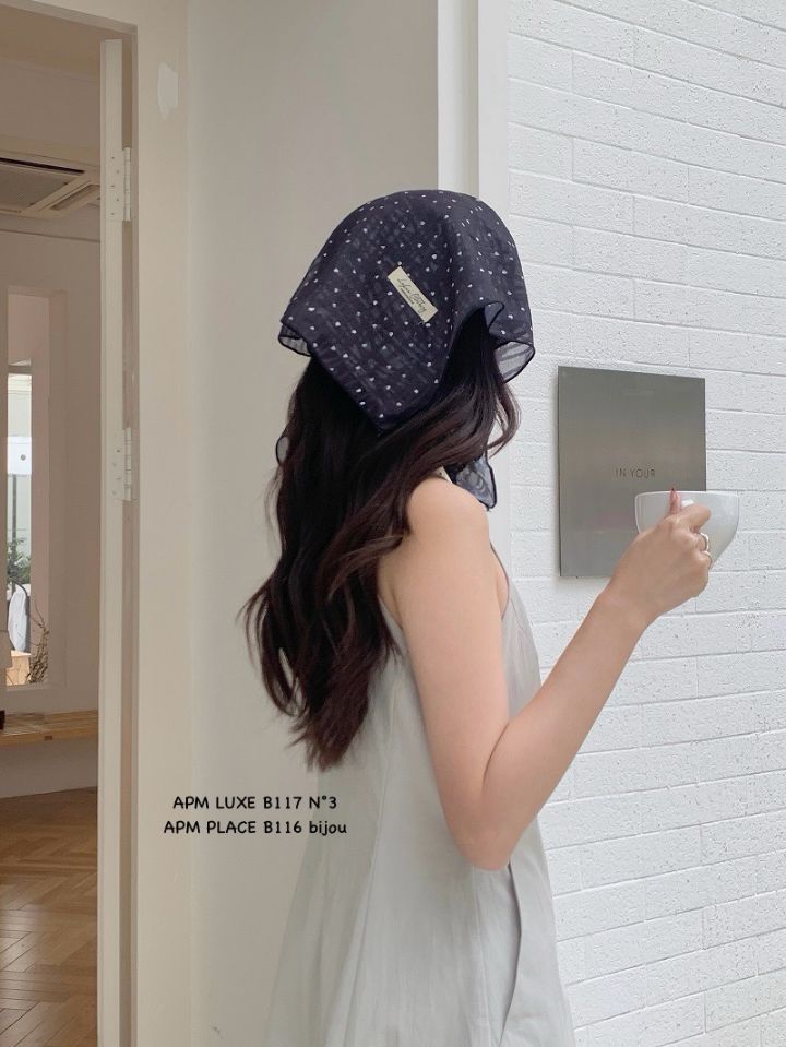 N3直郵韓國代購㊣女裝新品休閑熱賣推薦25春夏時尚圍巾披肩N3圍巾/披肩