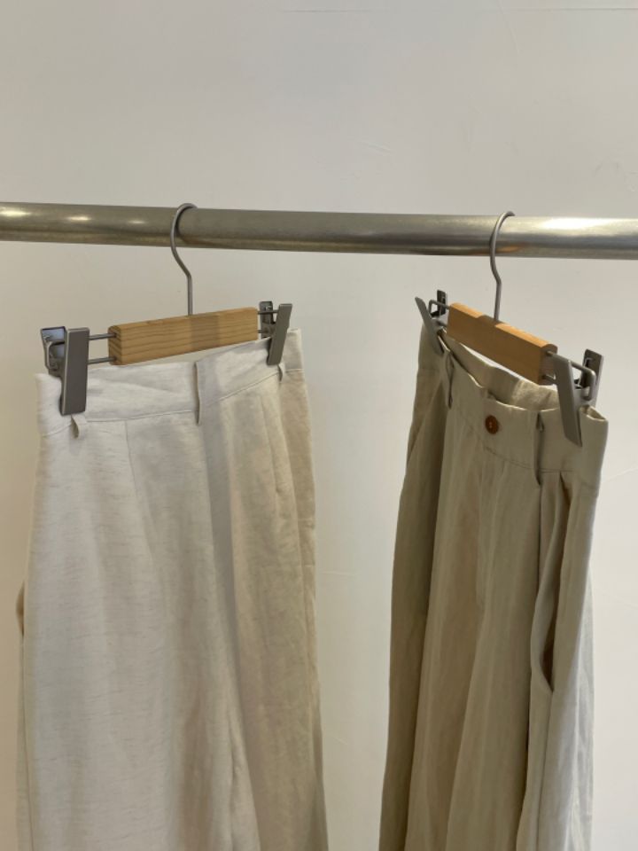 CALLIT韓國直郵㊣東大門實拍女裝新品25春夏時尚休閑褲亞麻CALLIT休閑褲