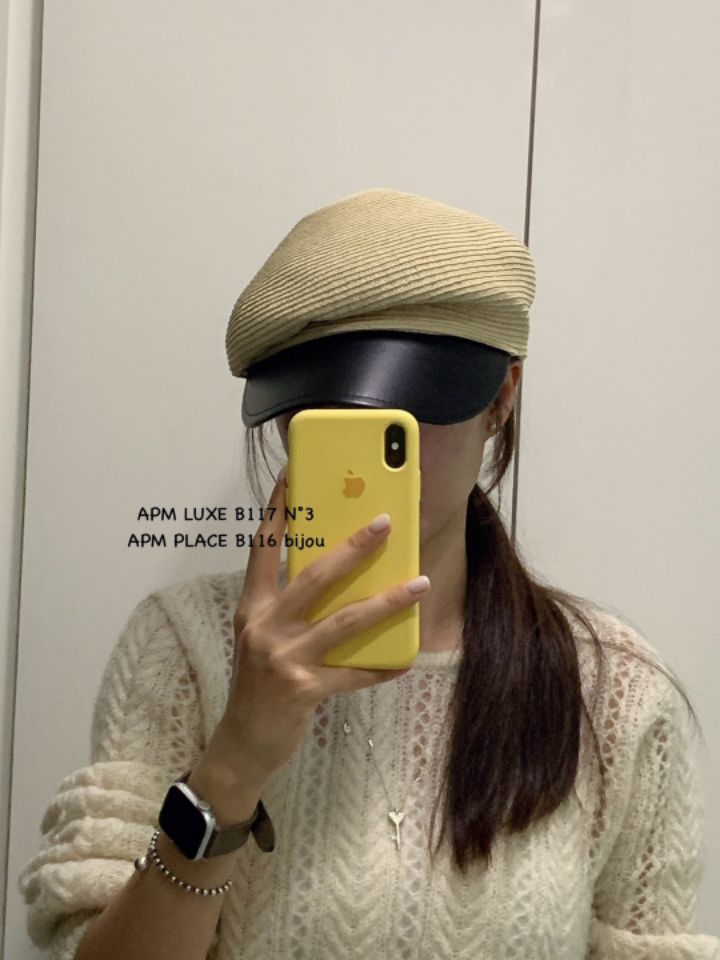 N3韓國直郵㊣東大門實拍女裝新品25春夏推薦休閑人氣帽子貝雷N3帽子