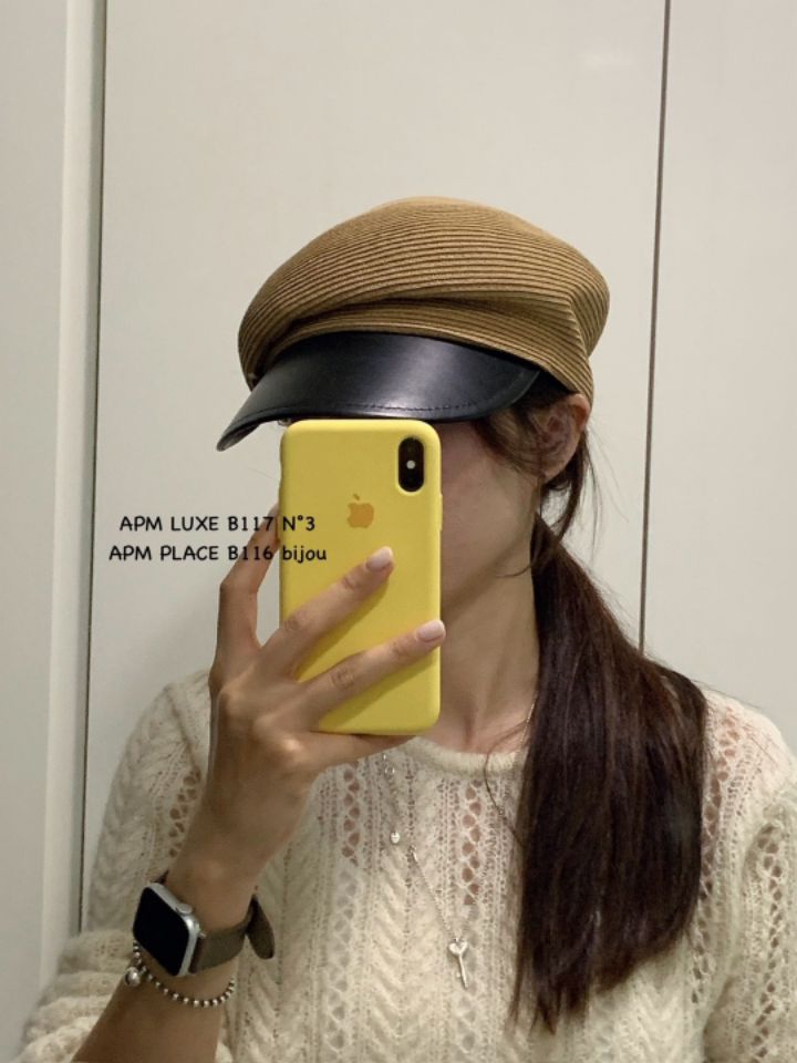 N3韓國直郵㊣東大門實拍女裝新品25春夏推薦休閑人氣帽子貝雷N3帽子