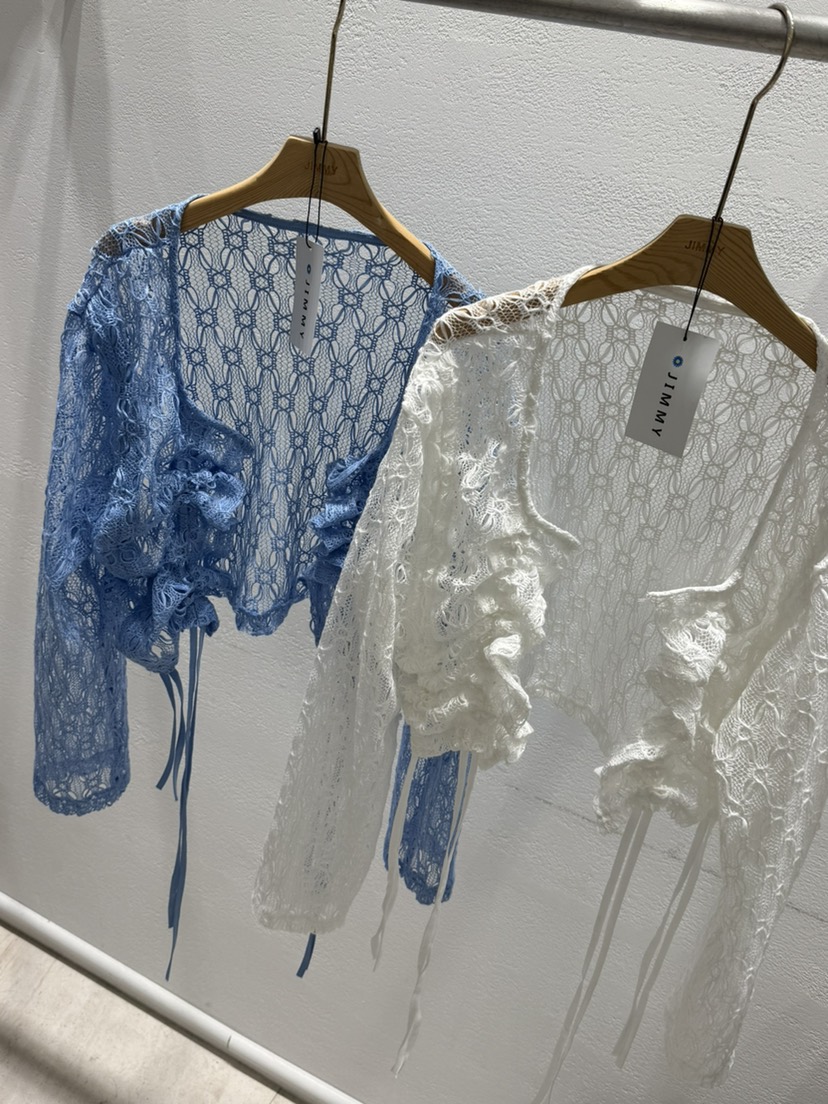 JIMMY直郵韓國代購㊣女裝新品25春夏休閑推薦針織衫可愛的開衫JIMMY/REMAKE針織衫