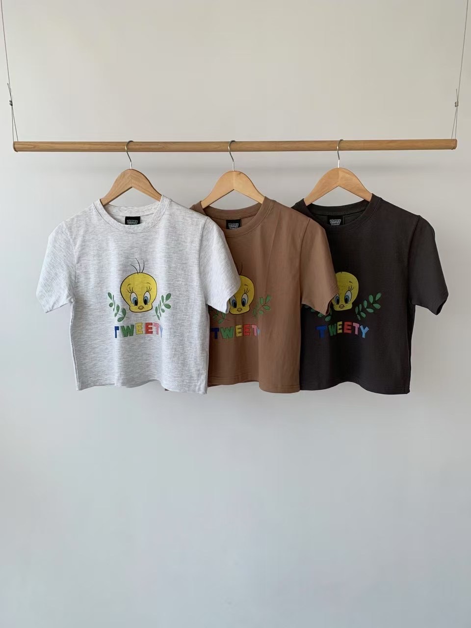 RAMIJ-라미제이-T東大門代購女士新品25春夏休閑時尚人氣T恤RAMIJ-라미제이-TT恤圖色3左三色