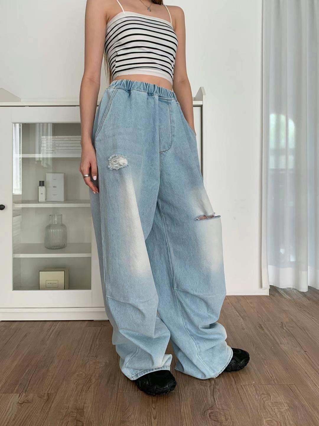STYLE LAB東大門代購女裝新款職業真品推薦熱賣時尚牛仔褲STYLE LAB牛仔褲