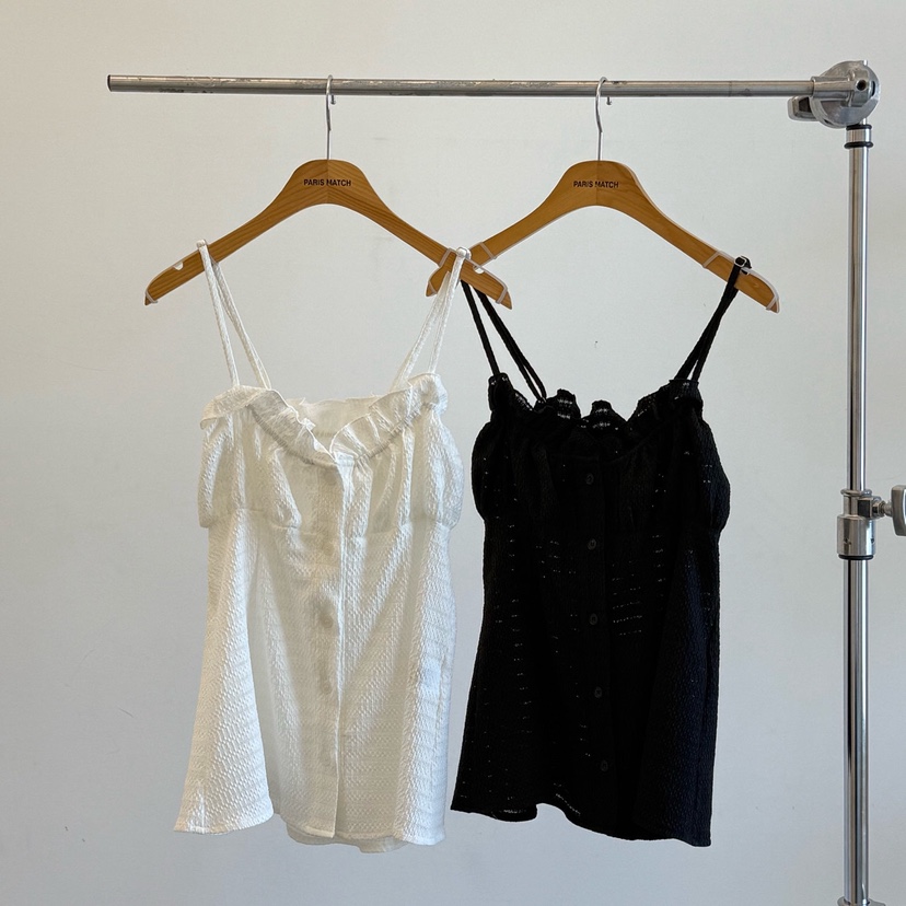 PARIS MATCH韓國㊣直郵東大門代購女裝新品熱賣時尚吊帶背心PARIS MATCH吊帶/背心