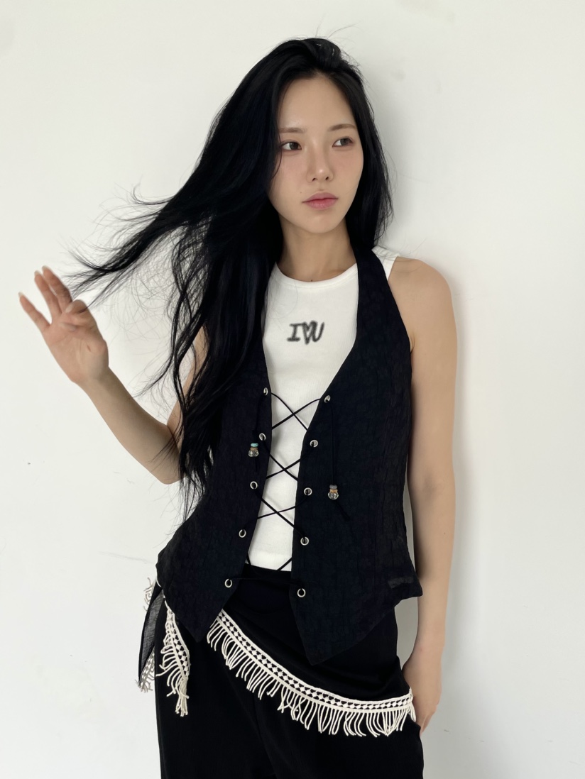 BETWEEN US直郵韓國代購㊣女裝新品熱賣休閑推薦人氣吊帶背心JICJO:SEOUL吊帶/背心