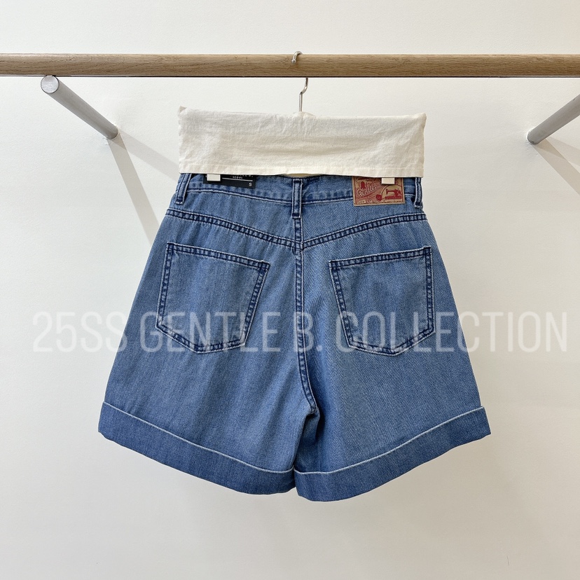 GENTLE B韓國直郵㊣女裝新品時尚25春夏推薦人氣短褲不含腰帶GENTLE B短褲