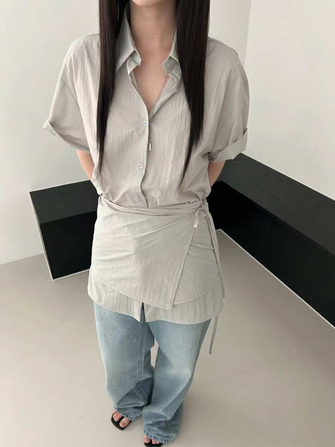 SAGE韓國㊣直郵東大門代購女裝新款時尚休閑25春夏熱賣套裝SAGE套裝