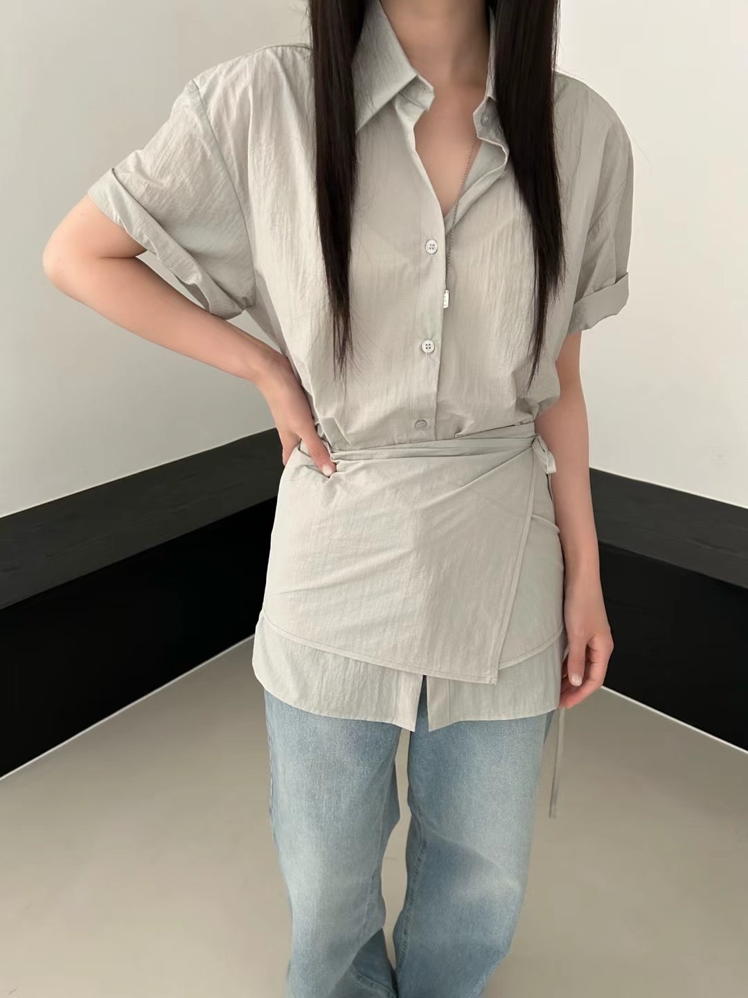 SAGE韓國㊣直郵東大門代購女裝新款時尚休閑25春夏熱賣套裝SAGE套裝